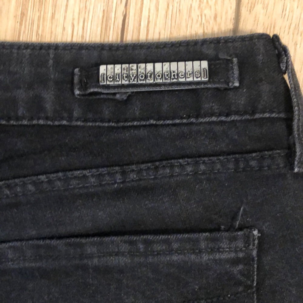 City of Others skinny black jeanS